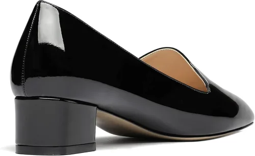 Vista 5 de WAYDERNS Zapatos de tacón bajo y grueso para mujer, con puntera cuadrada, de 1.5 pulgadas