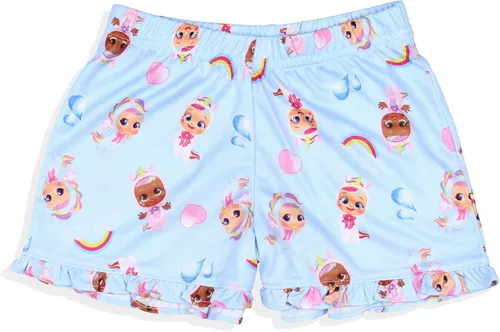 Vista 5 de INTIMO Cry Babies Magic Tears - Conjunto de pijama para niñas pequeñas, camisa y pantalones cortos