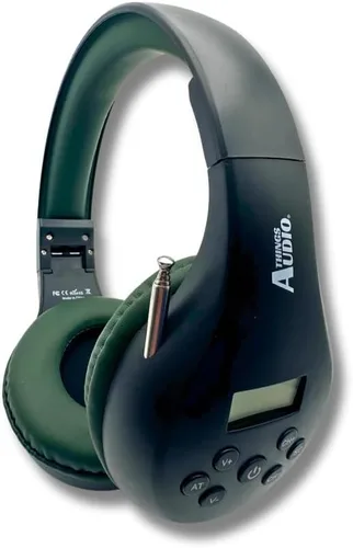 Vista 22 de Auriculares de radio FM personales portátiles con antena extraíble para gran recepción, caminar, trotar, relajarse, escuela, radio conversacional