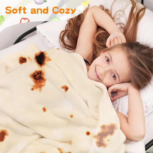 Vista 4 de SeaRoomy Manta Burrito para Bebé, Manta Envolvente de Tortilla para Bebé, Mantas Suaves y Redondas de Burrito Tortilla para Niños y Niñas Recién