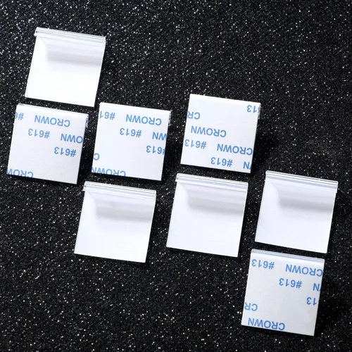 Vista 5 de 150 adaptadores de tarjeta de pendientes, adaptador de labios autoadhesivo, colgador de labios de plástico para aretes, collares, tarjetas