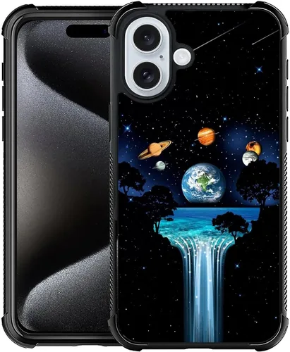 Vista 85 de Funda compatible con iPhone Xs, diseño de plexiglás X para niños y hombres, diseño de lobo malo, a prueba de golpes, antiarañazos, para iPhone X/Xs