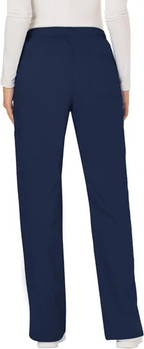 Vista 2 de Cherokee - Pantalones quirúrgicos elásticos Workwear Revolution WW120 para mujer, suaves y con cordón ajustable
