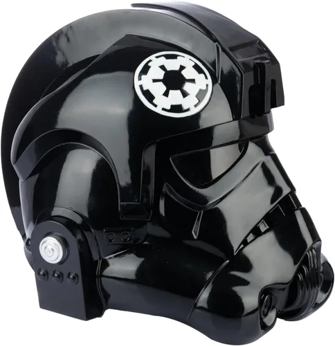 Vista 8 de Casco de piloto de combate imperial, Stormtrooper Shadow Trooper, máscara de casco para adultos, Halloween, cosplay