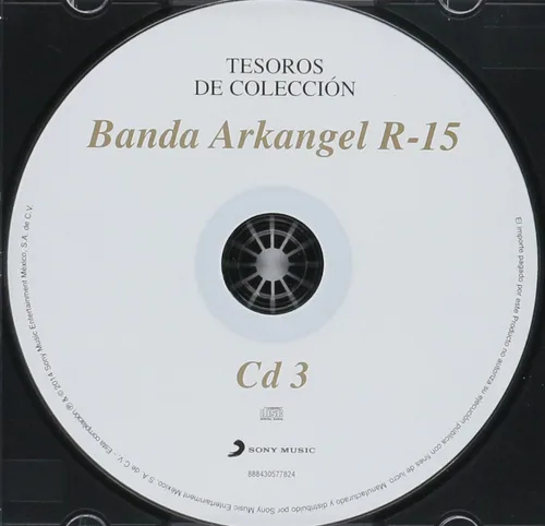 Vista 5 de Banda Arkangel R-15 Tesoros De Coleccion 'S 888430577824