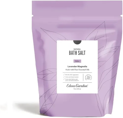 Vista 9 de Edens Garden Fighting Bath Salt Soak – Mezcla inmunitaria con aceites esenciales puros, Epsom y sal del Mar Muerto con magnesio – Alivio natural