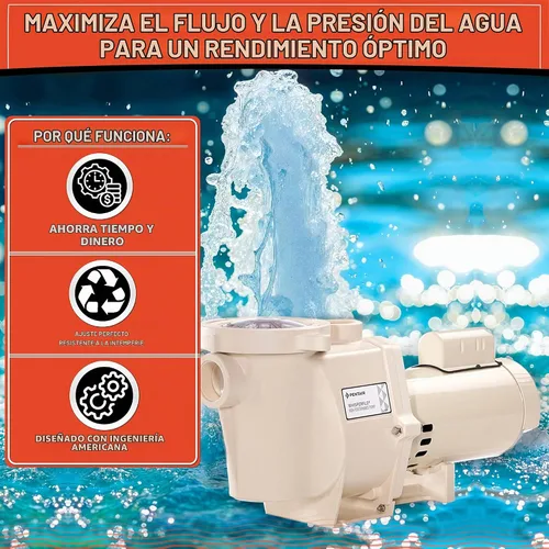 Vista 8 de Swimables Reemplazo completo de extremo húmedo compatible con bomba de piscina Pentair 357149 Funciona en todas las Whisperflo de 0.5 HP - 2 HP