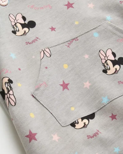 Vista 3 de Disney Mameluco para niñas - Conjunto de camiseta de 2 piezas Minnie Mouse, Winnie The Pooh