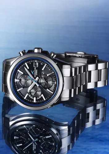 Vista 5 de Casio Oceanus - Radio equipada con Bluetooth solar OCW-T4000-1AJF para hombre color plateado