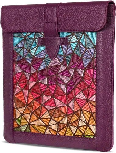 Vista 17 de Londo Funda de piel auténtica para iPad y iPad Pro - Funda protectora elegante y duradera para tabletas