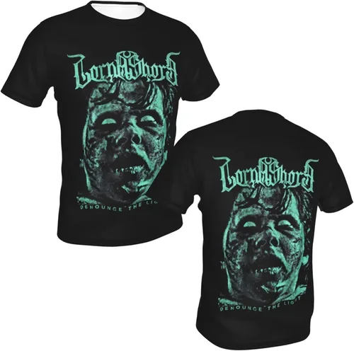 Vista 6 de Lorna Shore T Shirt Men's Summer Tee Casual Short Sleeve 3D Print Tops
