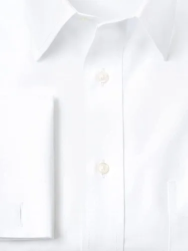 Vista 3 de Paul Fredrick Camisa de vestir de algodón de 2 capas sin planchado para hombre