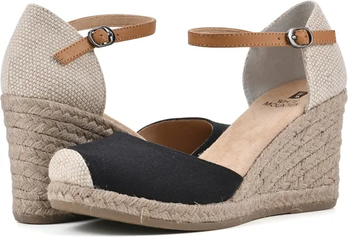 Vista 2 de WHITE MOUNTAIN Sandalias de cuña Mamba para mujer