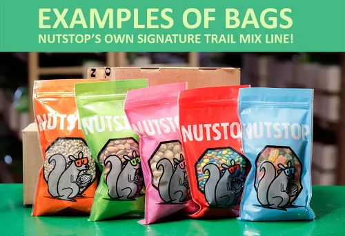 Vista 3 de Nutstop.com Energy Trail Mix Bolsas de 5 lb — Bolsas individuales