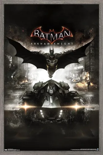 Vista 9 de Trends International DC Comics VIdeo Game - Arkham Knight - Póster de pared de arte clave, 14.725 x 22.375 pulgadas, versión premium sin marco