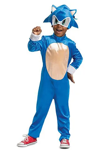 Vista 2 de Disfraz de la película Sonic 2 para niños pequeños Multicolor