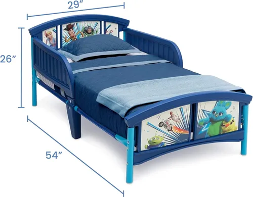 Vista 6 de Delta Children Cama para niños pequeños de plástico, Disney/Pixar Toy Story 4
