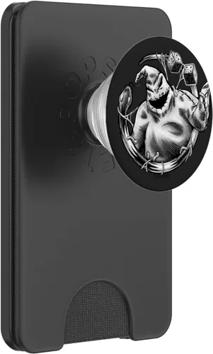 Vista 7 de Disney The Nightmare Before Christmas Oogie Boogie King Dice PopSockets intercambiables PopGrip