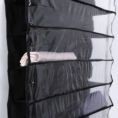 Vista 6 de 2 unidades de 26 zapateros para puerta, zapatero colgante para zapatos, organizador de zapatos para puerta, organizador de zapatos para armario
