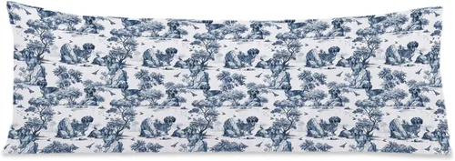 Vista 11 de Funda de almohada de cuerpo de 8 bolas con estampado de leopardo rojo a la moda, 20 x 54 pulgadas, decoración de habitación de guepardo, bota roja