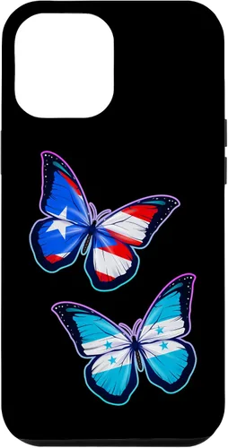 Vista 26 de Honduras Puerto Rico bicultural Roots. Butterfly Version Case for iPhone 17
