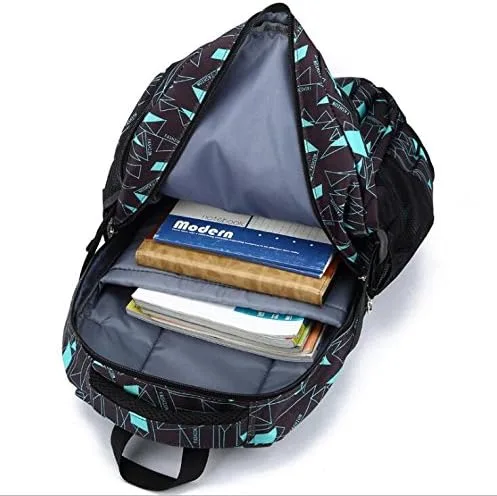 Vista 5 de VILINKOU - Mochila escolar de alta capacidad para niñas y niños, bolsas de carretilla rodante, seis ruedas para escalar escaleras, Varios