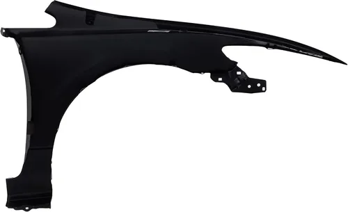 Vista 6 de CarPartsDepot Guardabarros delantero izquierdo del lado del conductor con orificio de lámpara lateral compatible con Honda Civic Sedan 2006-2011