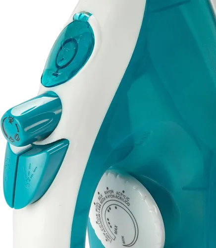 Vista 8 de Dominion Plancha de vapor avanzada para ropa con suela antiadherente, plancha ligera de 1200 W con vapor vertical y control de termostato ajustable
