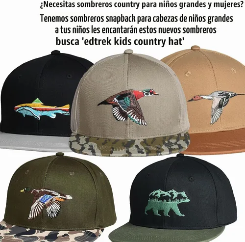 Vista 4 de EDTREK Elite Youth Performance Sombrero de Malla - Sombrero para Niños y Niñas de Caza y Pesca