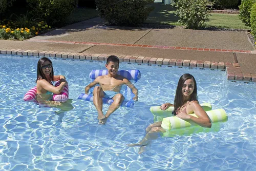 Vista 8 de Poolmaster Piscina Agua Hamg Mock Lounge, Rosa, Modelo: 07436