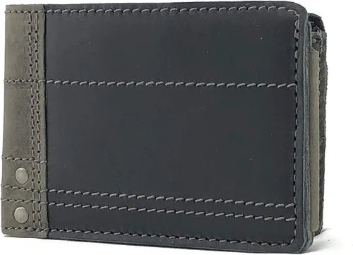 Vista 3 de Anthology Gear Cartera de cuero de grano completo con soporte para púas de guitarra