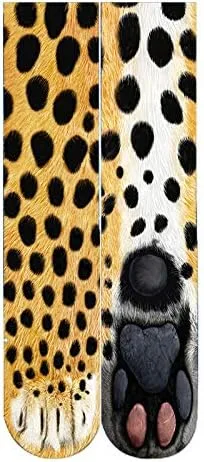 Vista 3 de Divertidos calcetines de patas de animal para intercambio de regalos.