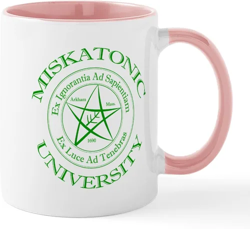 Vista 11 de CafePress Miskatonic University - Taza de café de cerámica, taza de té, 11 onzas