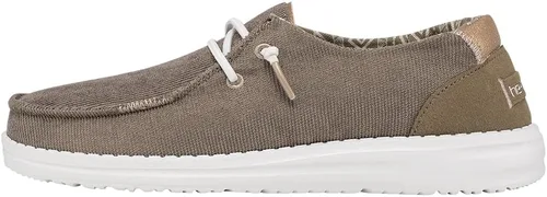 Vista 187 de Hey Dude Wendy - Zapatos de mujer, mocasines sin cordones para mujer, cómodos y ligeros