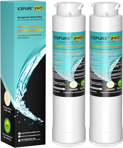 Vista 10 de ICEPURE PRO RWF5800AH Repuesto para Frigidaire EPTWFU01 EWF02, Pure Source Ultra II, PureSource Ultra 2, SCWFTCTO, GP006, MR022, JO22, BO022, DE022