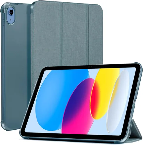 Vista 37 de CoBak Funda para iPad (A16) 11ª generación de 11 pulgadas 2025, iPad de 10.9 pulgadas 2022, funda protectora delgada con carcasa trasera translúcida