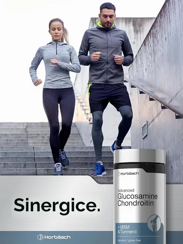 Vista 6 de Horbäach Condroitina de glucosamina Plus MSM y cúrcuma 180 comprimidos