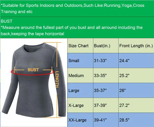 Vista 3 de NELEUS Women's 3 Pack Compression Shirts Long Sleeve Yoga Athletic Running T Shirt