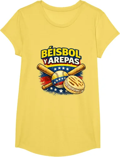 Vista 40 de Camiseta Beisbol y Arepas Venezuelas Baseball Pride Team 2026