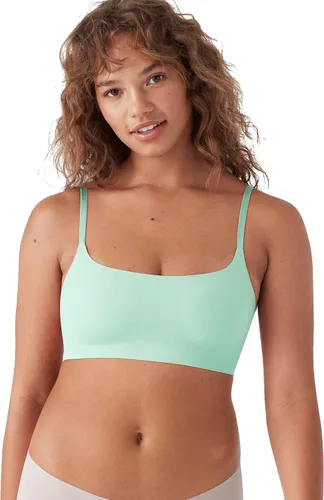 Vista 21 de True & Co - Brasier True Body con tirantes ajustables y cuello redondo para mujer Negro