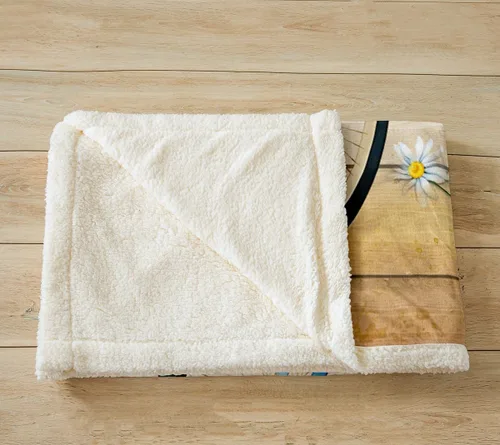 Vista 3 de Manfei Manta de playa de verano, manta floral de bicicleta para sofá, manta de cama de tablones de madera rústica para niños y niñas, decoración