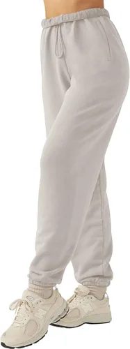 Vista 2 de LASLULU Pantalones deportivos de forro polar para mujer, de cintura alta, pantalones deportivos con bolsillos