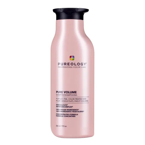 Vista 4 de Pureology Champú Pure Volume - Mejora el volumen y el movimiento, champú ligero para cabello fino, plano, teñido y sin sulfatos y vegano
