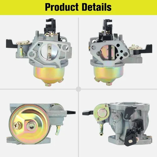 Vista 8 de Carburador GX390 para Honda GX340 13 HP 13HP 11HP GX 390 Motor Reemplazar 16100-ZF6-V01 con junta de filtro de combustible