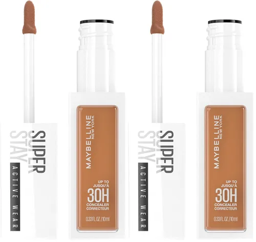 Vista 13 de Maybelline Super Stay - Maquillaje corrector líquido, corrector de cobertura completa, hasta 30 horas de duración, resistente a la transferencia, SS