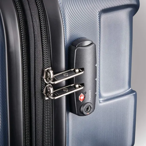 Vista 4 de Samsonite - Maleta rígida expandible Centric con ruedas giratorias Azul Blue Slate 92794-1101