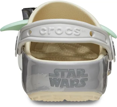 Vista 5 de Crocs Zuecos clásicos unisex para adultos, edición especial Star Wars Grogu