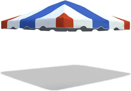 Vista 21 de Party Tents Direct - Toldo de vinilo de PVC de repuesto de 20 x 20 pies Blanco
