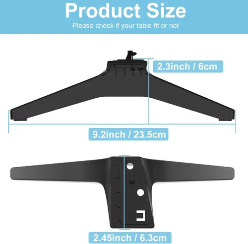 Vista 7 de Soporte para patas de TV LG, solo para LG TV Stand 55UK6500 55UJ6300 55UK6300 55UM6900 55UK6090PUA 55UN7300 55LJ550M 50UK6300 50UJ6300 50UK6500 60