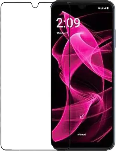 Vista 2 de [Paquete de 2] Protector de pantalla de vidrio templado Frontier Protector protector para T-Mobile Revvl 6X 5G 2023